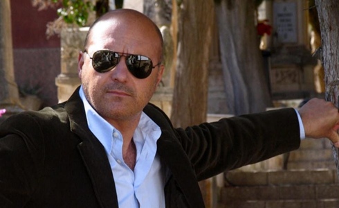 Luca Zingaretti a Cortona con la moglie Luisa Ranieri 