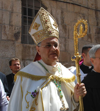 Fouad Twal patriarca di Gerusalemme 