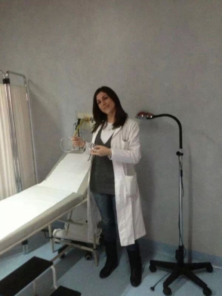 Cinzia Ruggeri nel tirocinio ad Arezzo