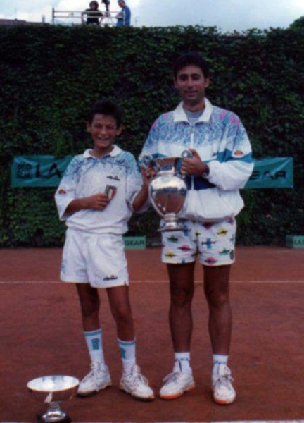 Carlo Pini con Federico Luzzi