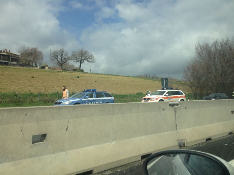 L'incidente in A1
